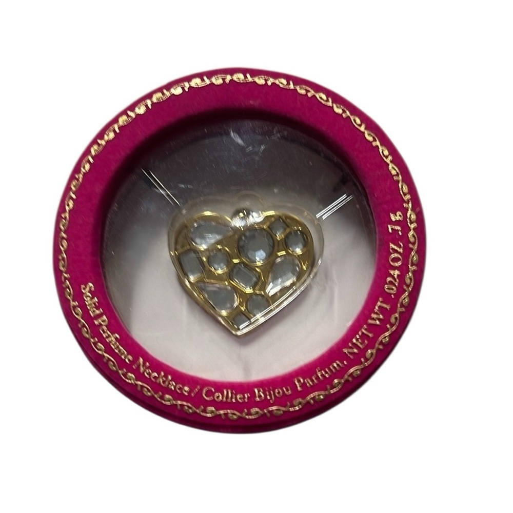 Juicy Couture Gold and Silver Heart Pendant Necklace